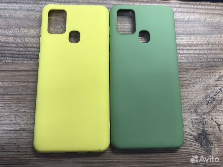 Чехлы силиконовые samsung A21s
