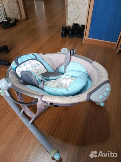 Детские качели шезлонг качалка