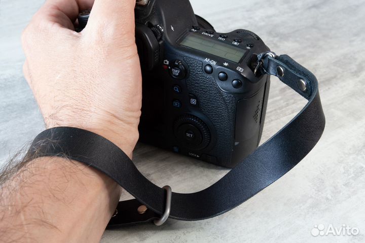 Кистевой ремень для фотоаппарата из кожи