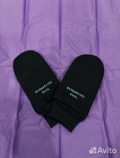 Варежки флисовые