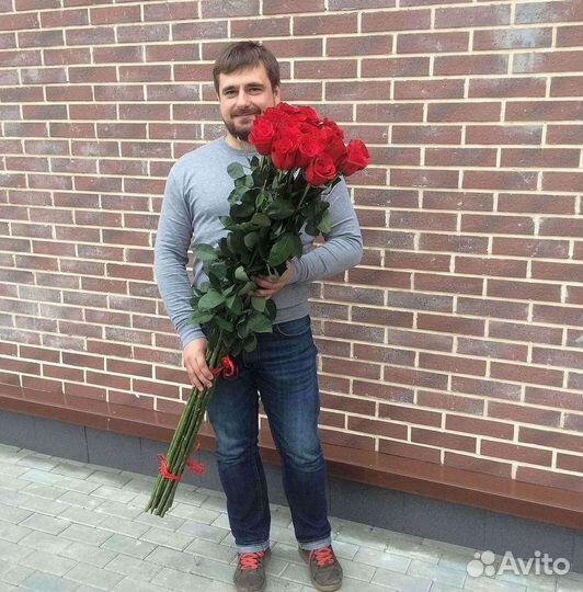 Высокие розы Букеты с доставкой