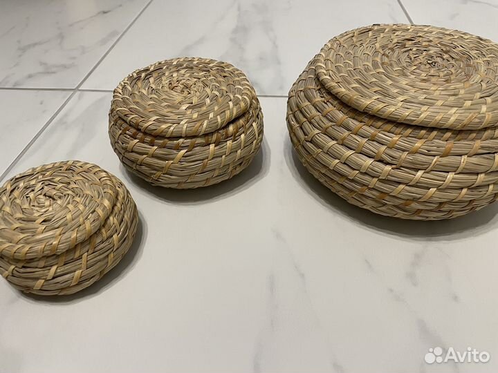 Плетеные корзинки IKEA