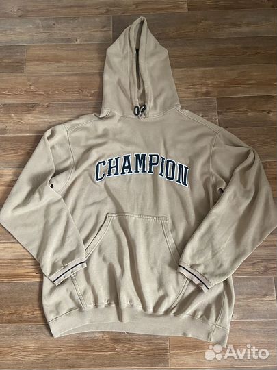 Винтажный худи champion xl carhartt stussy