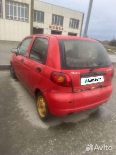 Daewoo Matiz 0.8 МТ, 2007, битый, 250 000 км