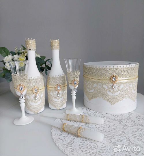 Свадебные аксессуары, набор