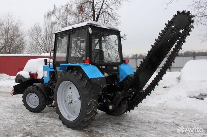 Услуги грунтореза(бара) траншеекопателя