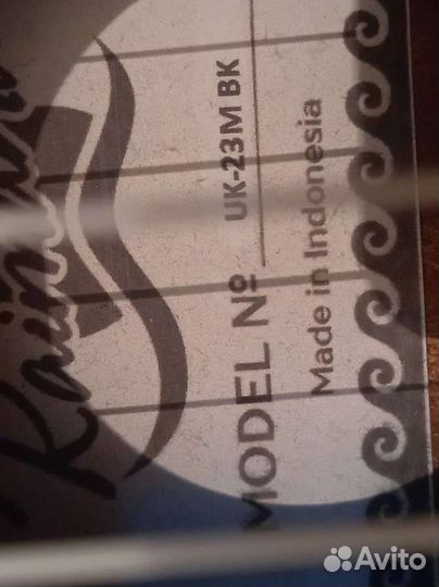 Укулеле kaimana uk-23m bk