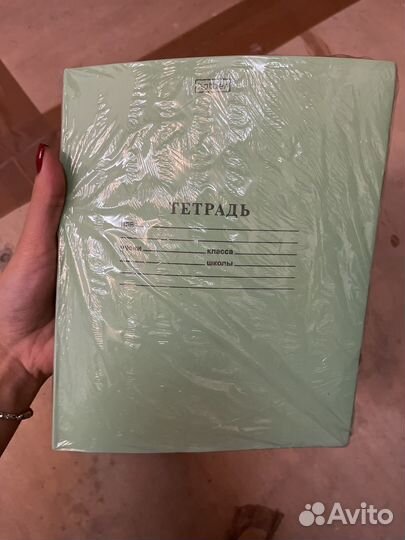 Тетрадь в линию 18 листов 10 шт