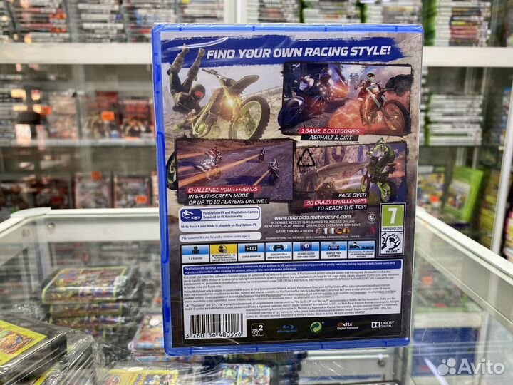 Moto Racer 4 игра для Ps 4 Новый