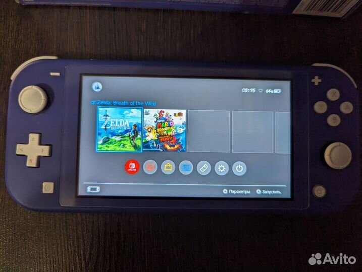 Nintendo switch lite прошита чип + 128gb Samsung