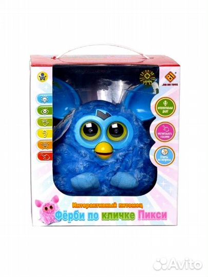 Игрушка Furby ферби Белий Розовый и Синий