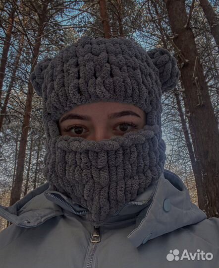 Балаклава вязанная