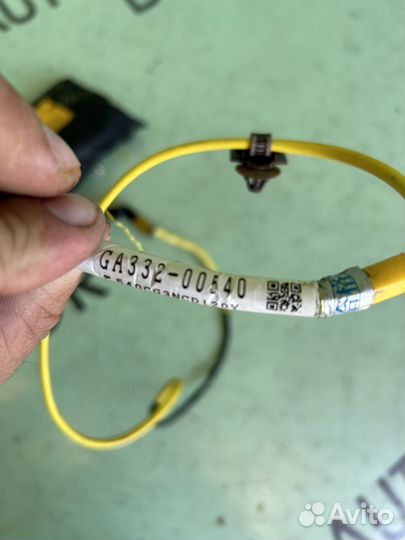 Подушка безопасности в сиденье rav 4 xa20