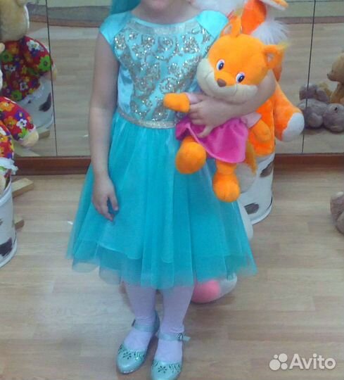 Платье для девочки 110-130 рост