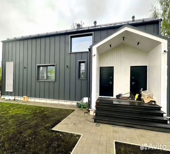 Барнхаус с террасой под ключ