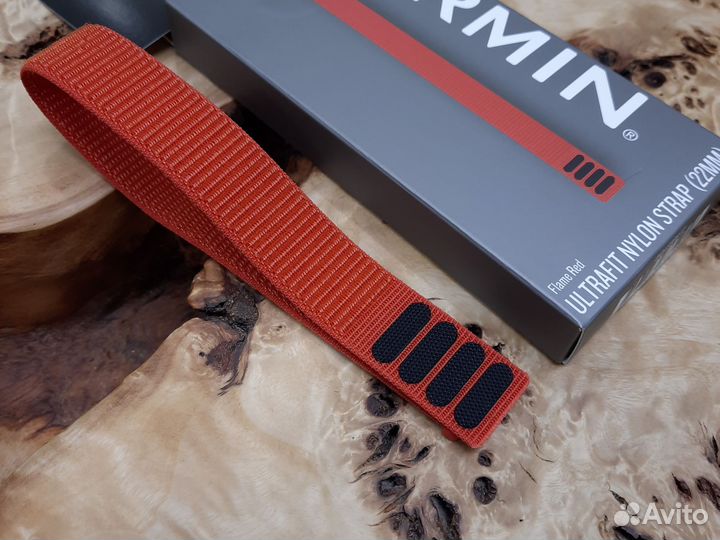 Ремешок нейлоновый ориг 22mm Garmin UltraFit Nylon