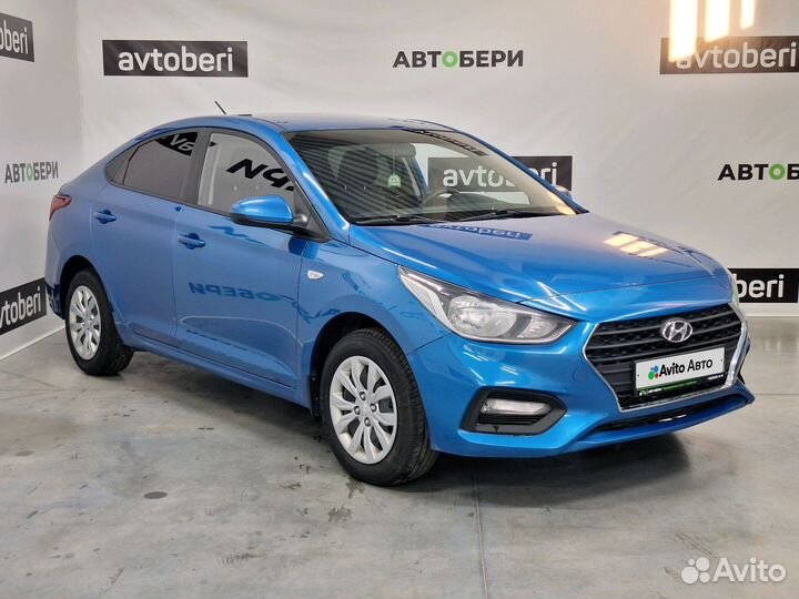 Hyundai Solaris 1.6 МТ, 2018, 81 351 км