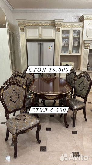 Кухонный набор столы и стулья новые