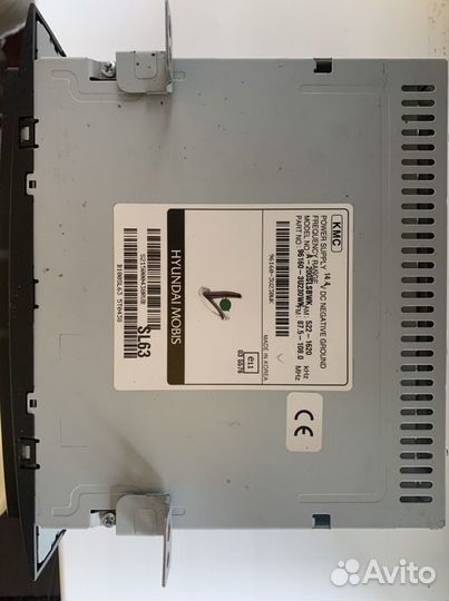 Штатная магнитола на kia sportage 3