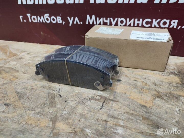 Колодки тормозные передние Geely Emgrand X7