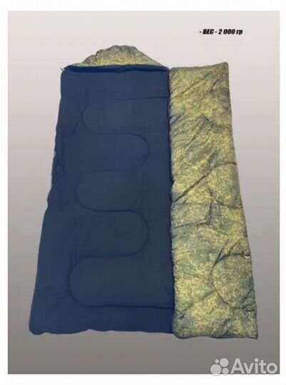 Спальный мешок на флисе тм Борей до -30 градусов