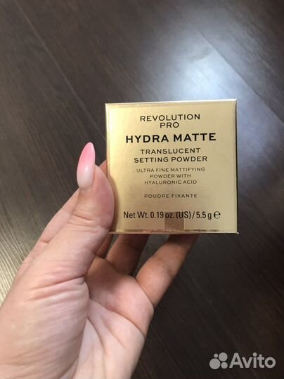 Новая пудра revolution pro hydra matte