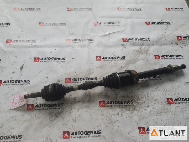 Привод передний правый toyota avensis