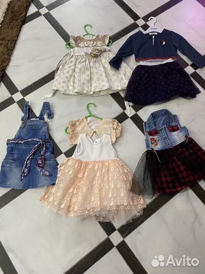 Платья для девочки 78-86