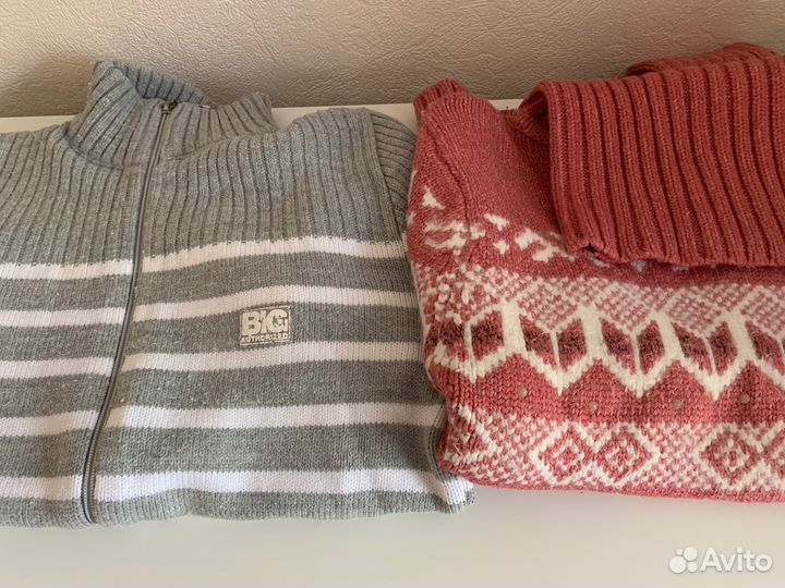 Вещи пакетом. Свитера, кофты, платья