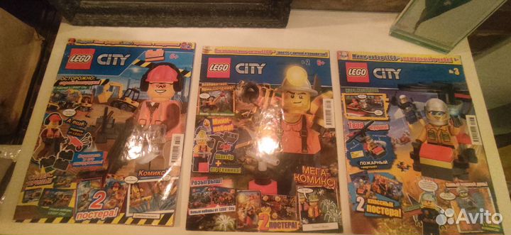 Lego- city журналы и Lego-каталоги