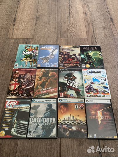 Компьютерные игры диски для пк