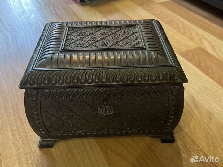 Медная шкатулка СССР