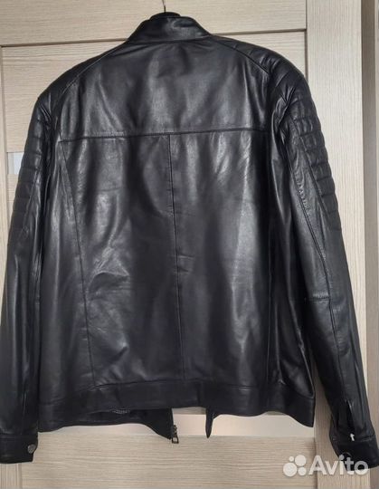 Кожаная куртка мужская 56 размер