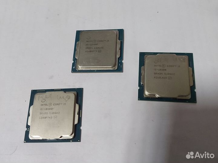 Процессоры LGA 1200 Core i3/ i5/i7 не рабочие