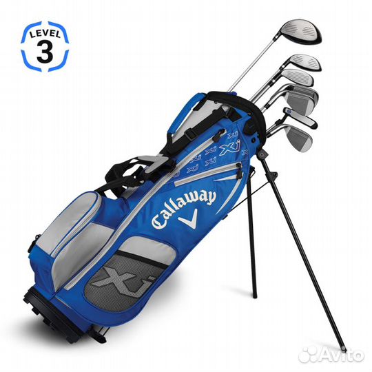 Набор клюшек для гольфа юниорский Callaway XJ