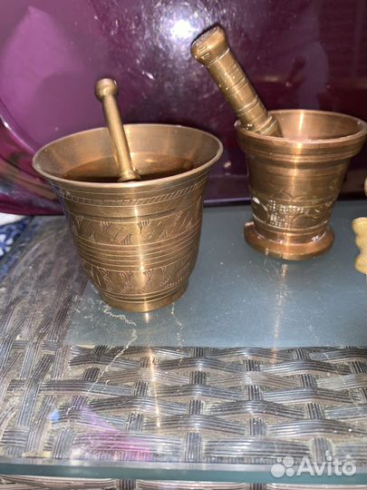 Ступка бронзовые