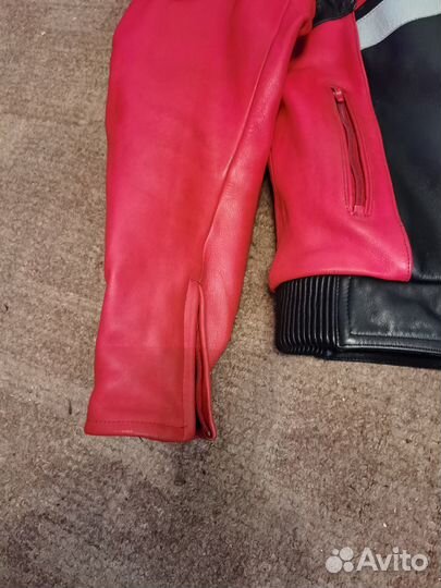 Мотокуртка кожаная мужская IXS