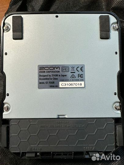 Гитарный процессор Zoom G1 Four