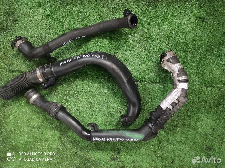 Патрубки Renault Modus 1.5 DCI K9K 770