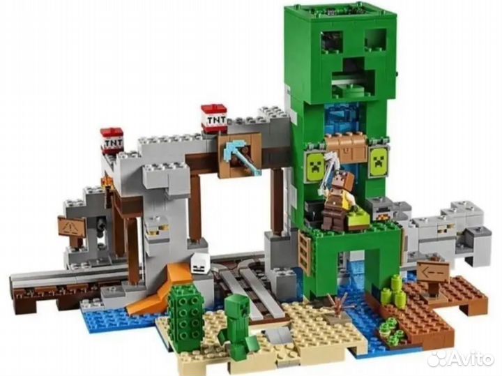 Коструктор Minecraft lego leduo