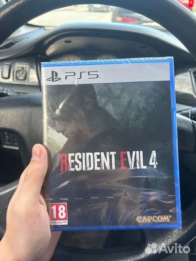 Resident evil 4 remake ps5 диск