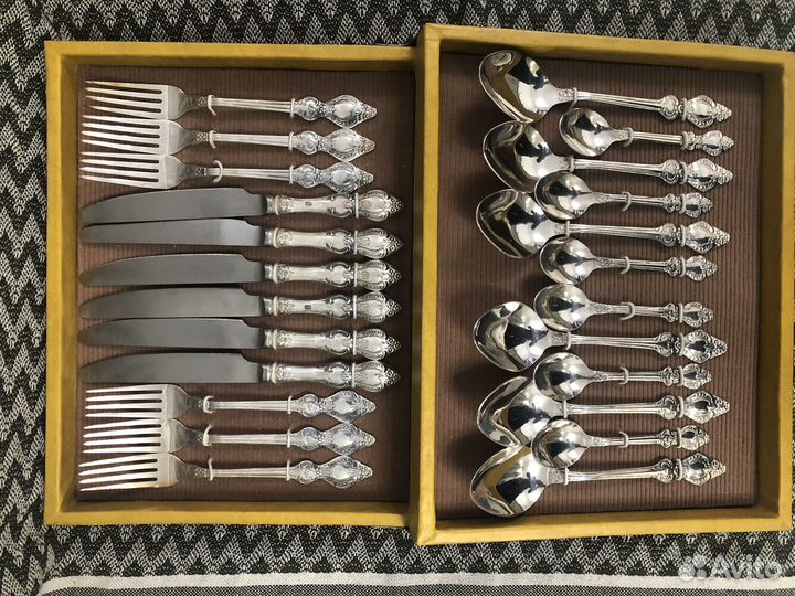 Столовый набор мельхиор СССР