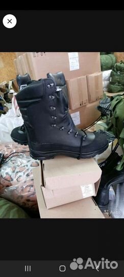 Берцы зимние уставные вкпо