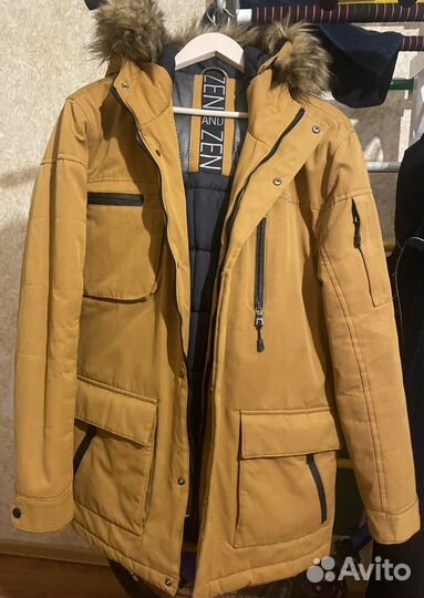 Парка зимняя мужская