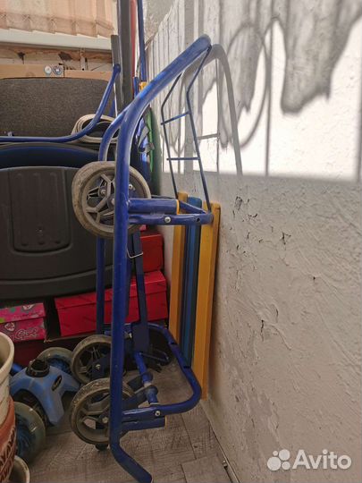 Детские санки с колесами