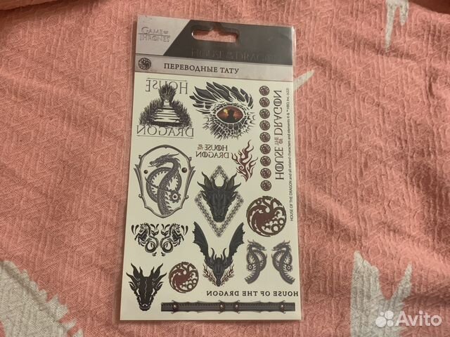 Переводные татуировки