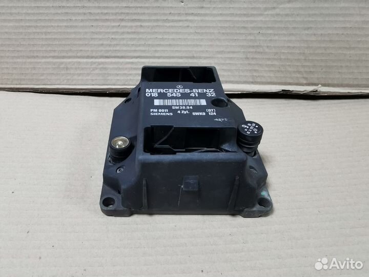 Эбу PMS 0185454132 на Mercedes W124 и W202