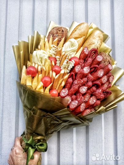 Съедобные букеты для мужчин