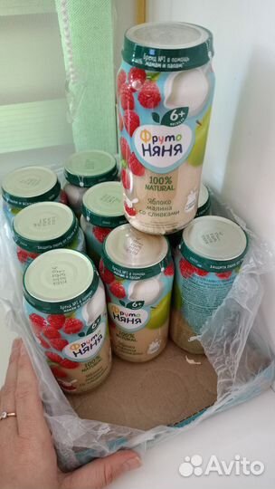 Детское фруктовое пюре