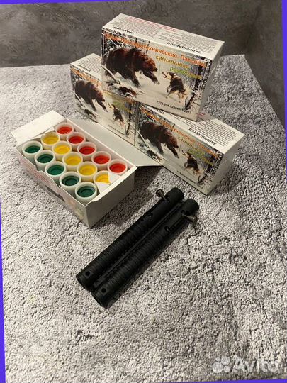 Комплект сигнал охотника и пусковое на 2 патрона